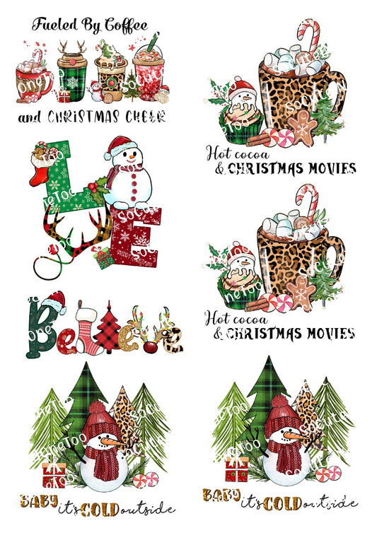 Fueled By Coffee - Christmas Cheer Waterslides