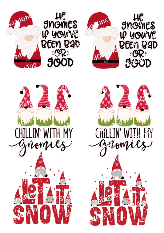 GNOME #1 Waterslide Decals