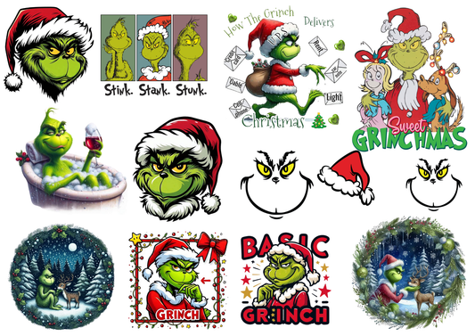 Grinch #42 Waterslide Decals
