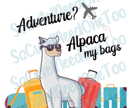 Alpaca Adventure Waterslide Wrap - SoCuteINeedOneToo