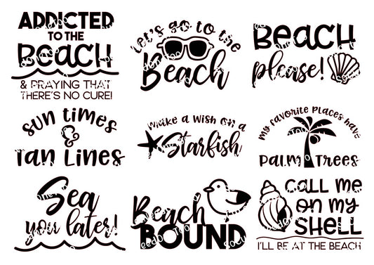beach-life-on-clear white-laser-printed-waterslide-paper socuteineedonetoo