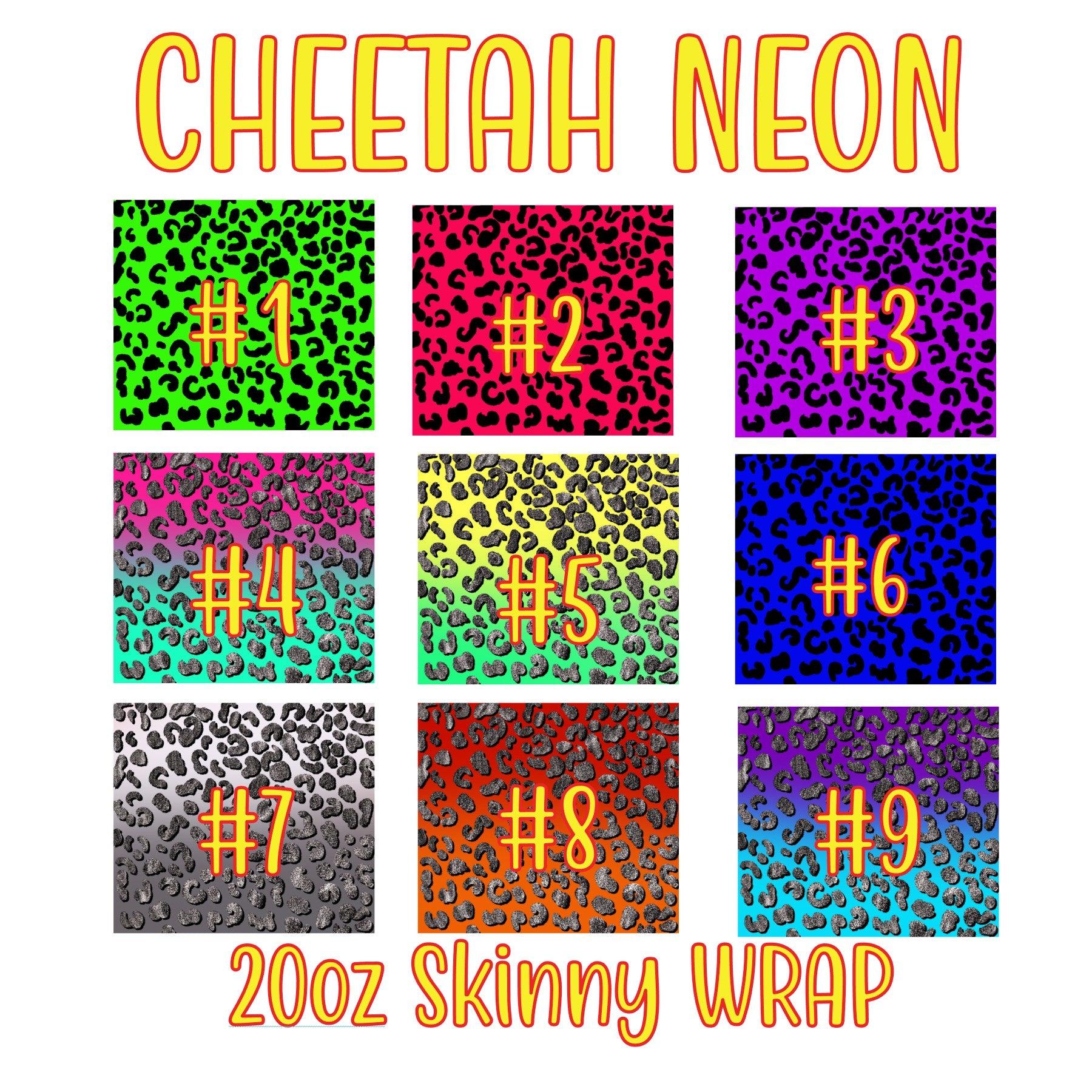 Cheetah Neon Waterslide Wrap #1 - #9 - SoCuteINeedOneToo