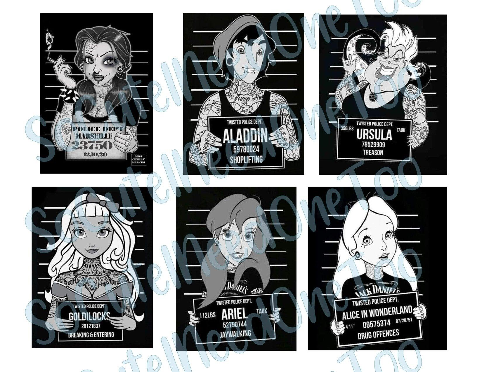Disney - Mug Shots Waterslide Decals - SoCuteINeedOneToo