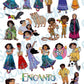 Encanto #1 & #2 on Clear/White Waterslide Paper Ready To Use - SoCuteINeedOneToo