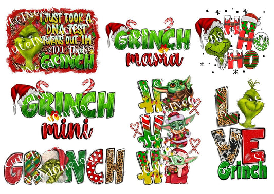 Grinch #33 Waterslide Decals - SoCuteINeedOneToo