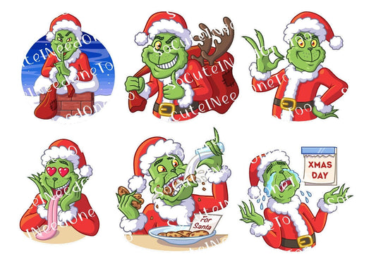 Grinch #36 Waterslide Decals - SoCuteINeedOneToo