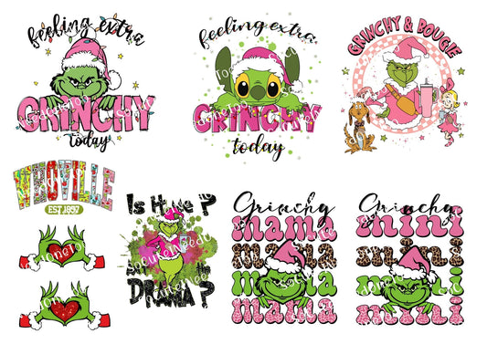 Grinch #66 Waterslide Decals - SoCuteINeedOneToo