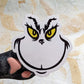 Grinch's Face Stickers - 3 Sizes Available - SoCuteINeedOneToo