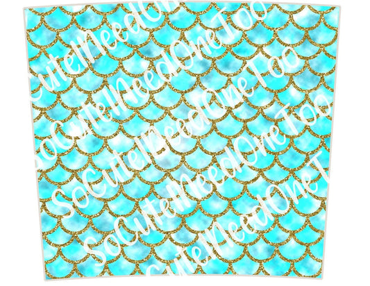 Mermaid Scales Waterslide Wrap - SoCuteINeedOneToo