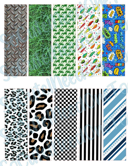PENS #2 Wraps - Clear/White Waterslide Paper Ready To Use - SoCuteINeedOneToo