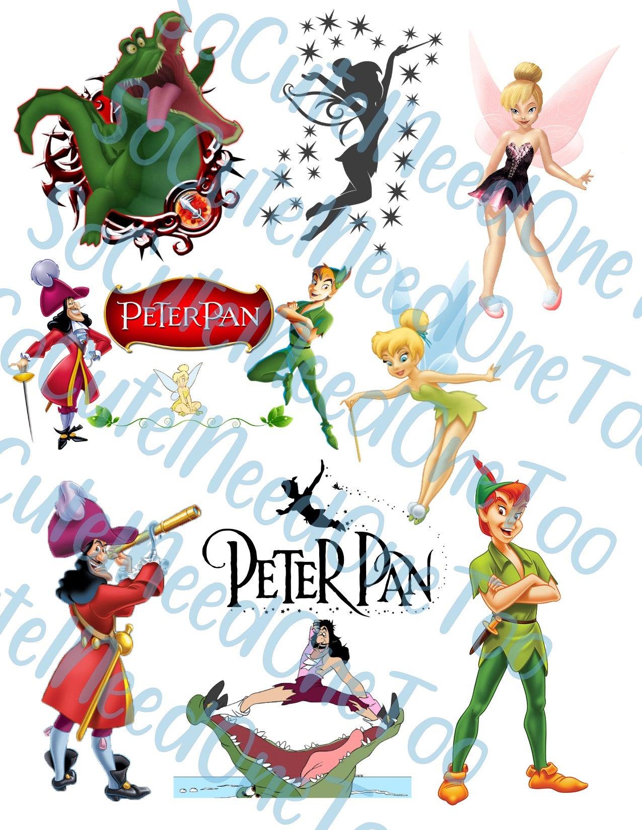 Peter Pan #2 on Waterslide Paper - Ready To Use - SoCuteINeedOneToo
