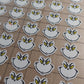 Grinch's Face Stickers - 3 Sizes Available