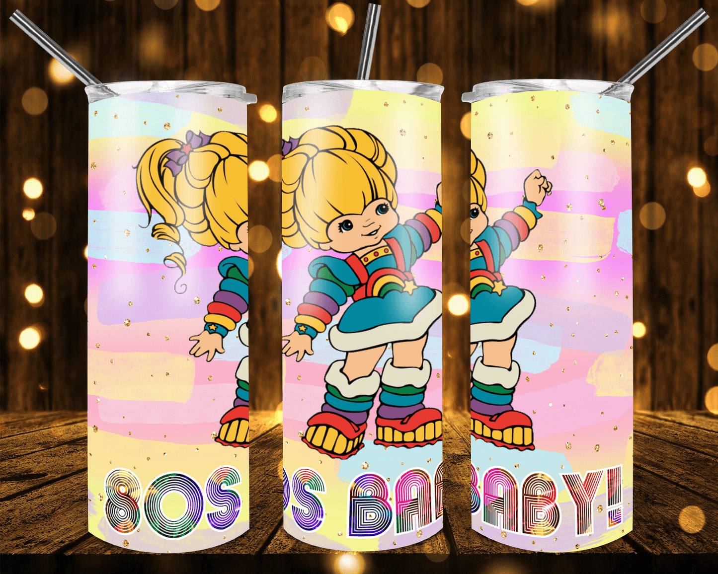 Rainbow Brite Collection Waterslide Wraps - SoCuteINeedOneToo
