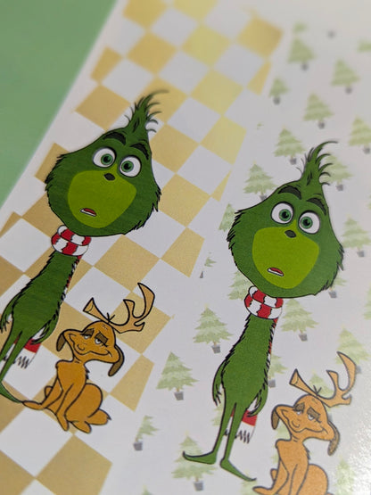 Grinch Pens Wraps #1 Decals