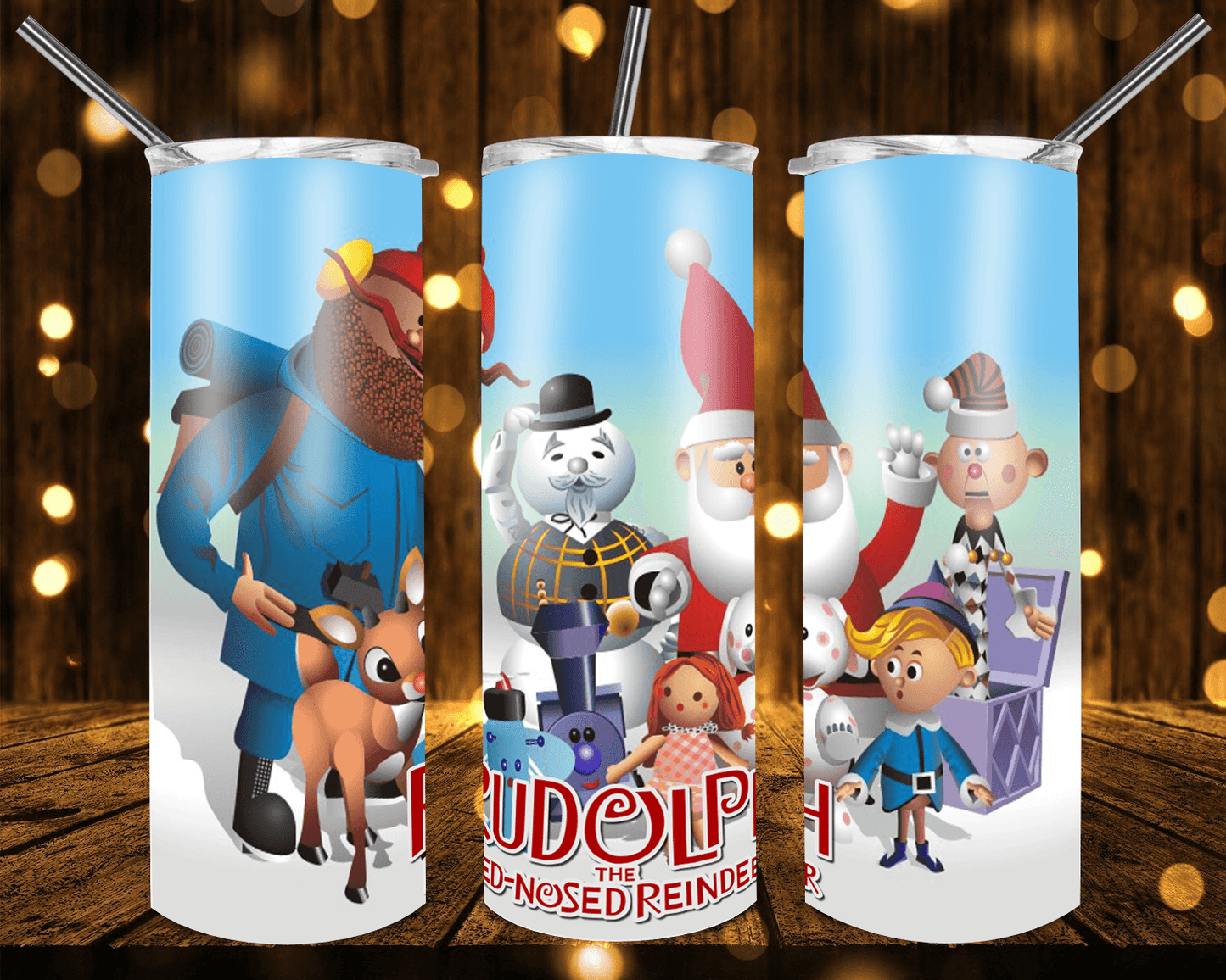 Rudolph The Reindeer Waterslide Wraps - SoCuteINeedOneToo