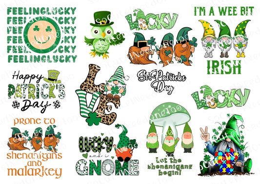 St. Patrick's Day #11 Waterslide Decals - SoCuteINeedOneToo