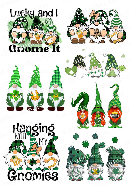 St. Patrick's Day #2 Waterslide Decals - SoCuteINeedOneToo