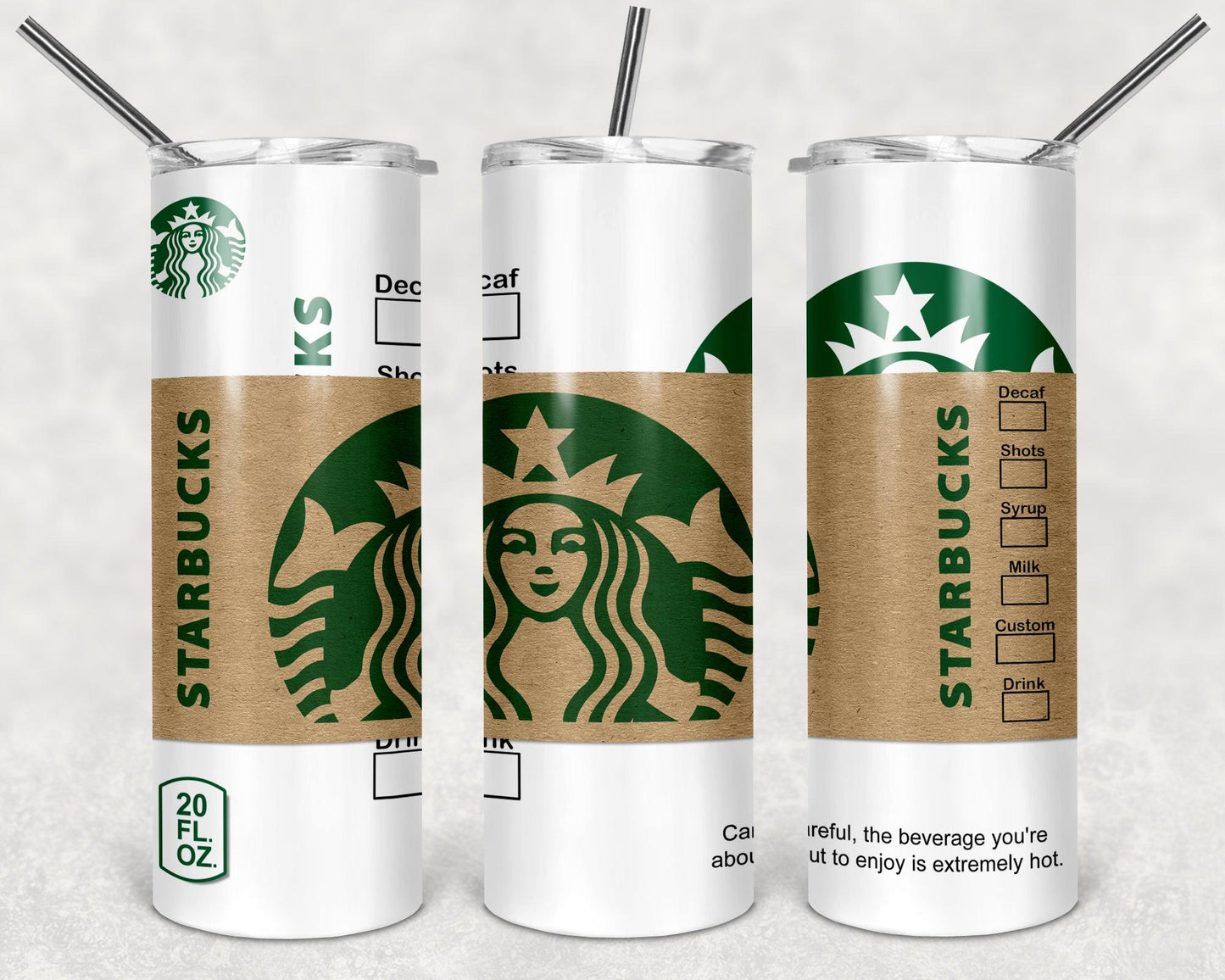 Starbucks Album of Energy Waterslide Wraps - SoCuteINeedOneToo