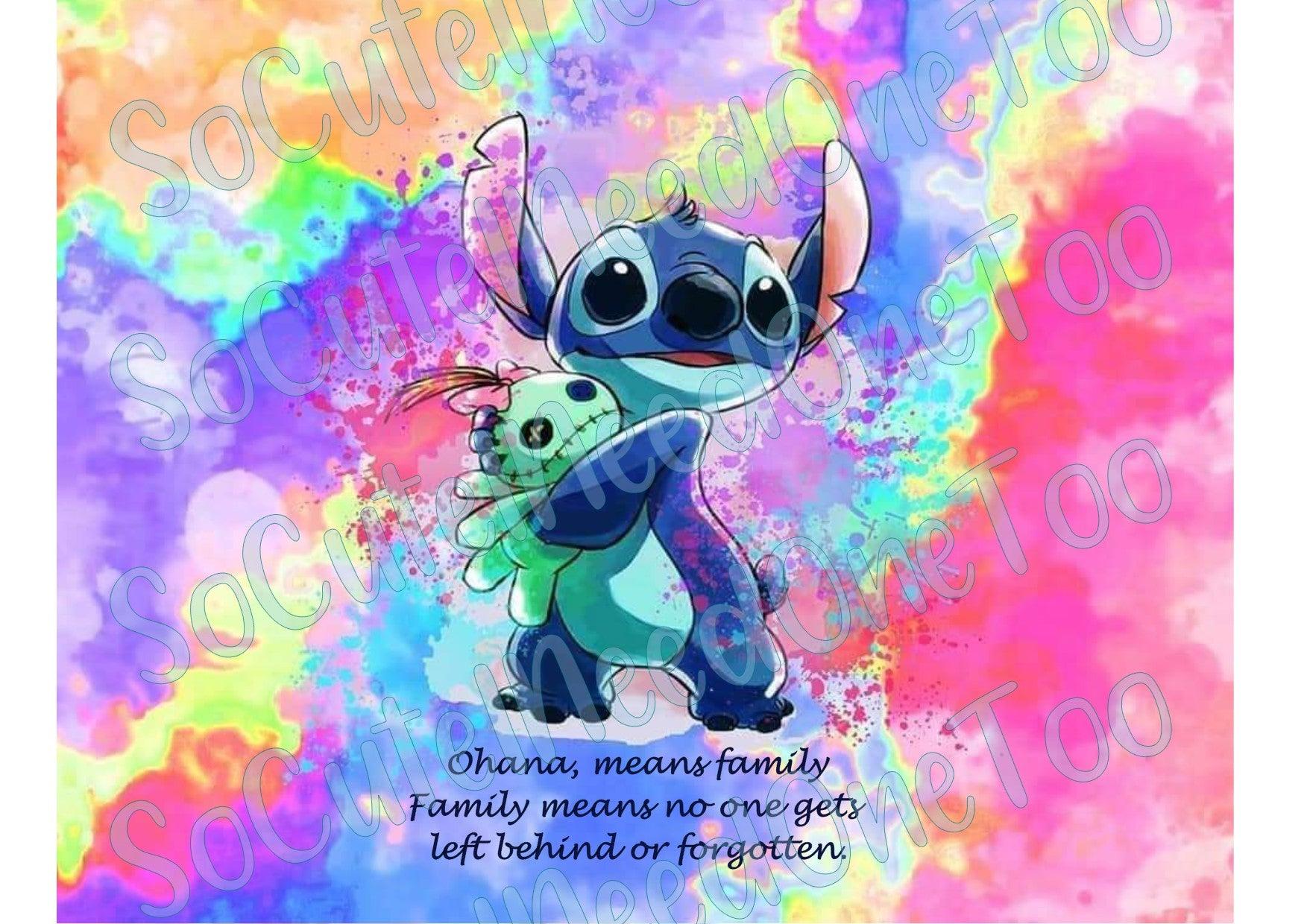 Stitch Giving Hugs Waterslide Wrap - SoCuteINeedOneToo