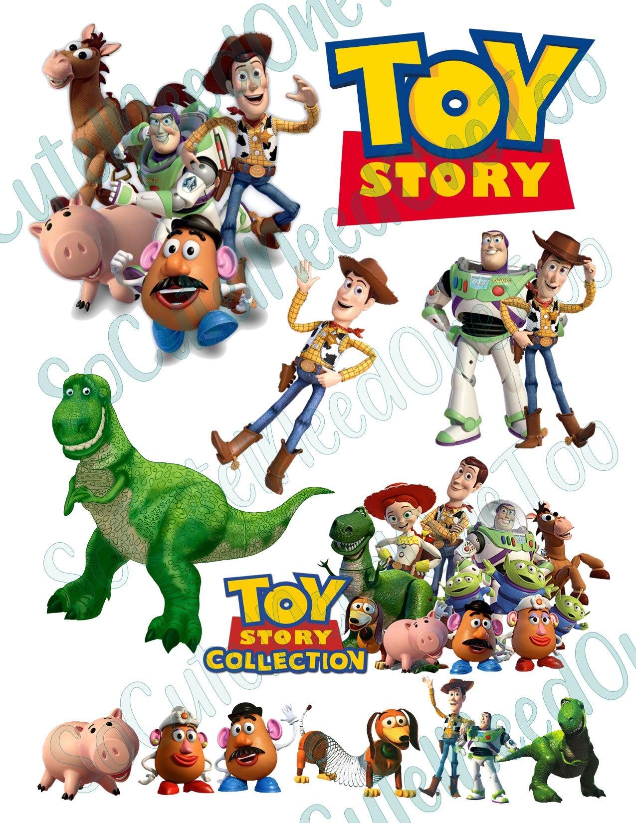 Toy Story Waterslide Decals - SoCuteINeedOneToo