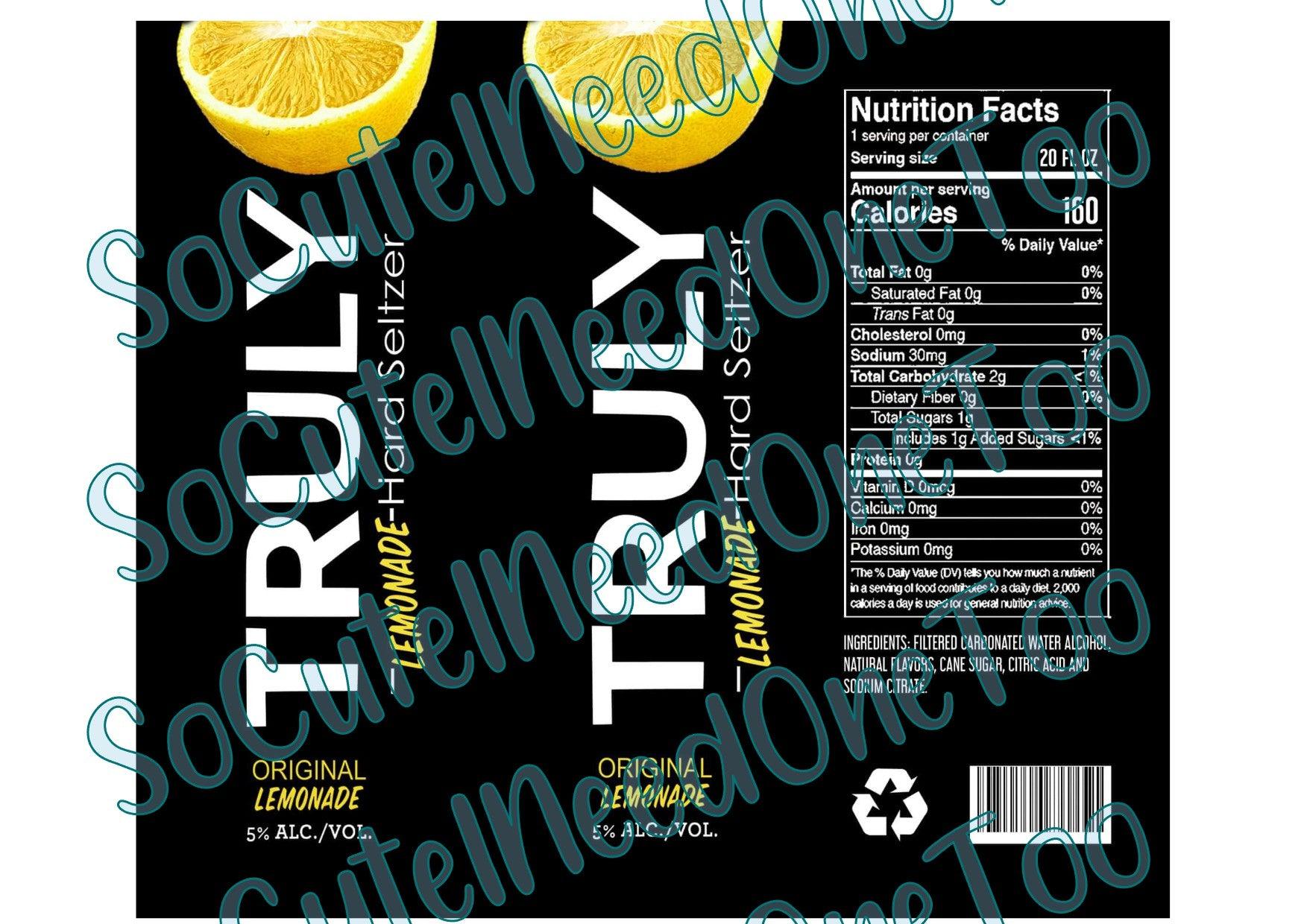 Truly - Black Cherry & Lemonade Waterslide Wrap - SoCuteINeedOneToo
