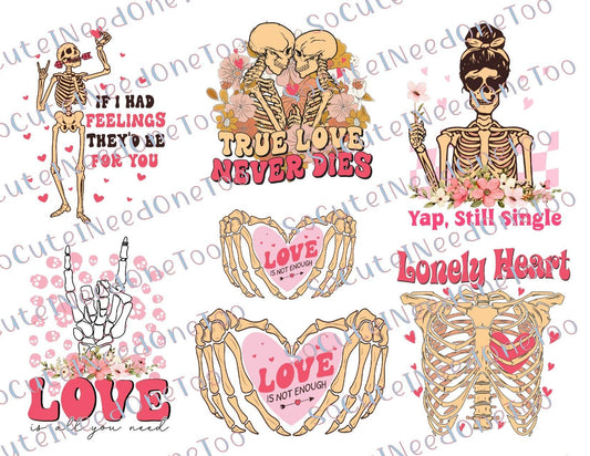 Valentine's Day - Love Never Dies Decals - SoCuteINeedOneToo