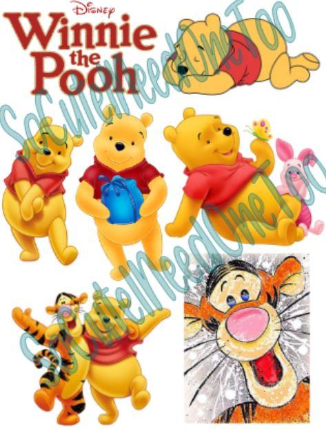 Winnie The Pooh #6 Waterslide Decals - SoCuteINeedOneToo