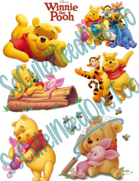 Winnie The Pooh #8 Waterslide Decals - SoCuteINeedOneToo