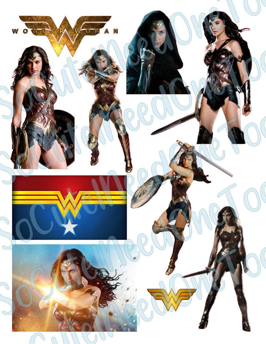 Wonder Woman 1984 Waterslide Decals - SoCuteINeedOneToo