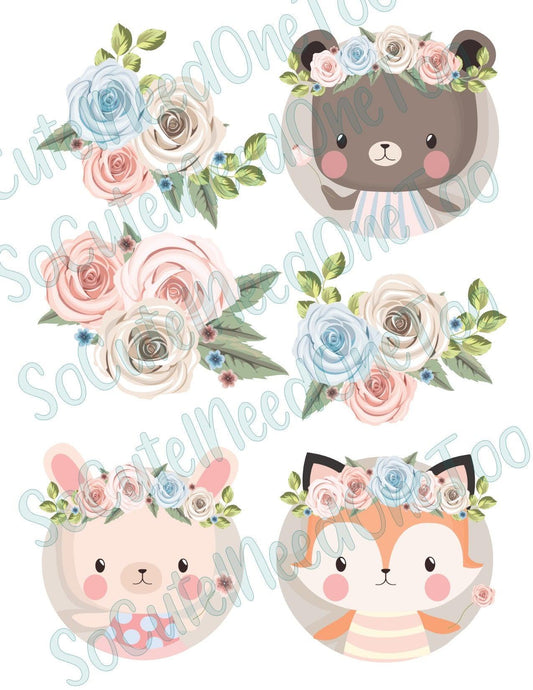 Woodland Fairies Waterslide Decals - SoCuteINeedOneToo